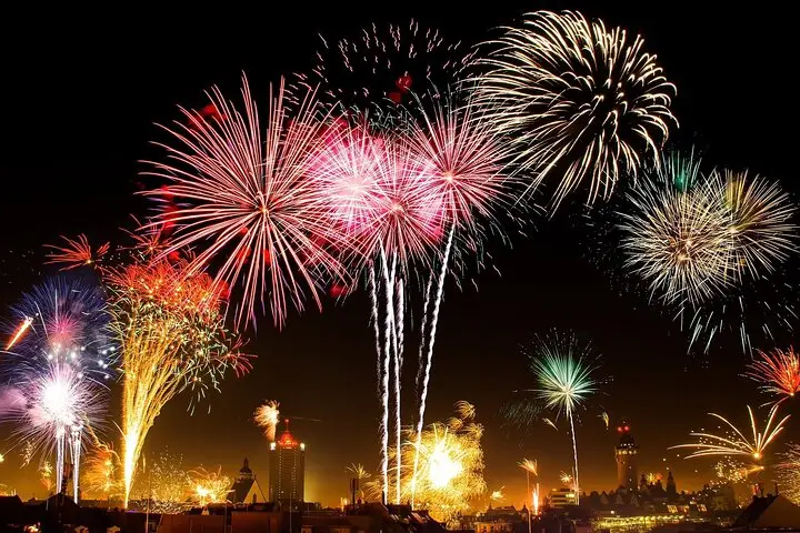 NYC: 4 de julio Fuegos artificiales de Macy's