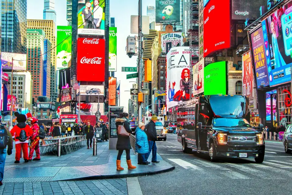 NYC: Visita guiada en autobús y a pie con el transbordador de Staten Island