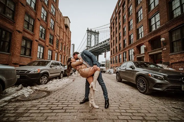 Paseo fotográfico cinematográfico de 1 hora por el puente de Brooklyn