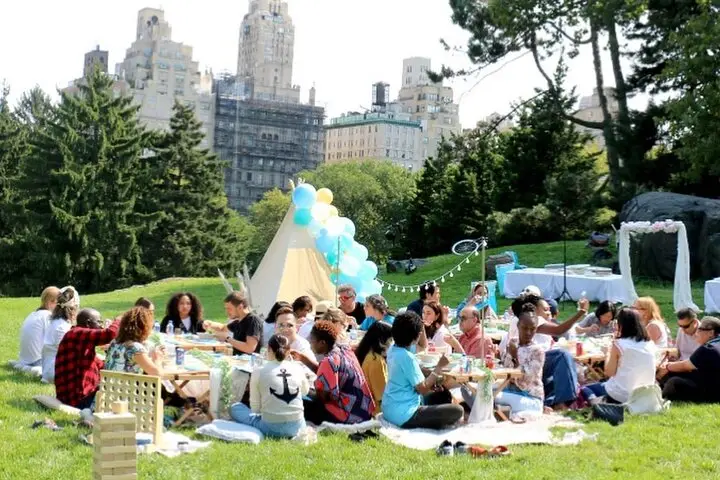 Picnic de lujo en Central Park para 5 a 8 personas