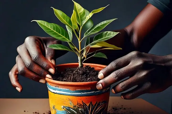 Pintura y planta: La mejor experiencia de terapia vegetal