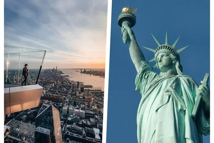 Plataforma de observación Edge y crucero turístico opcional de 60 min de la Estatua de la Libertad