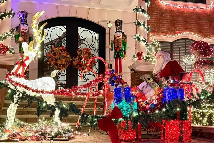 Recorrido en autobús de Brooklyn Dyker Heights Christmas Wonderland