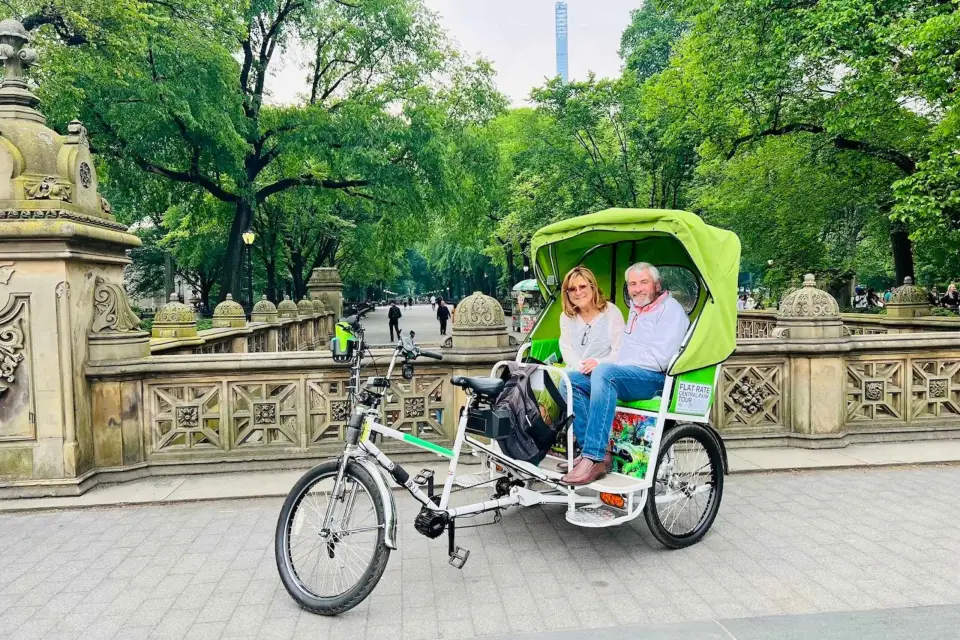 Recorrido en bicitaxi por los lugares de cine de Central Park