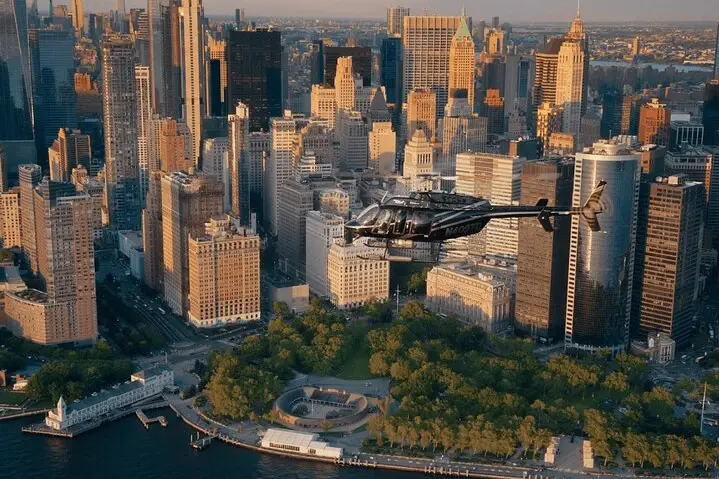 Recorrido en helicóptero por Nueva York: recorrido por la iluminación nocturna de la ciudad