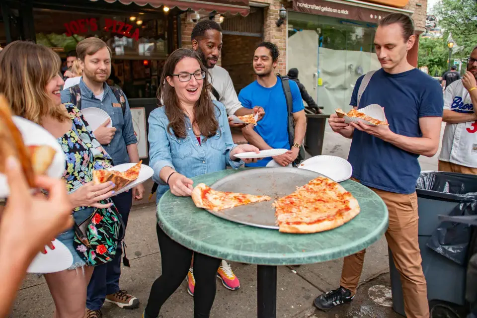 Recorrido a pie de pizza por Greenwich Village en Nueva York