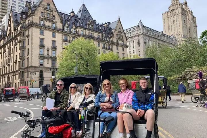 Recorrido turístico VIP en bicitaxi por la ciudad de Nueva York
