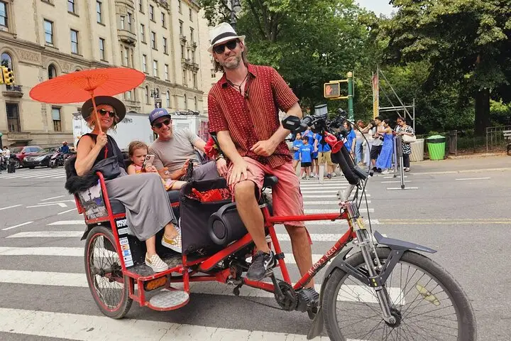 Recorridos en bicitaxi por Central Park