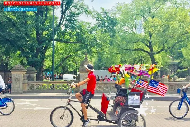 Recorridos en bicitaxis por Central Park