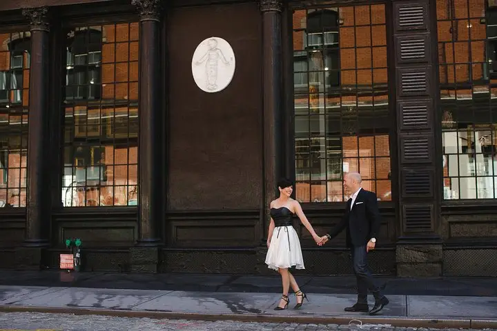 Sesión de fotos con estilo en SOHO en la ciudad de Nueva York