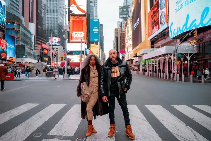 Sesión privada de fotos de vacaciones profesionales en Nueva York