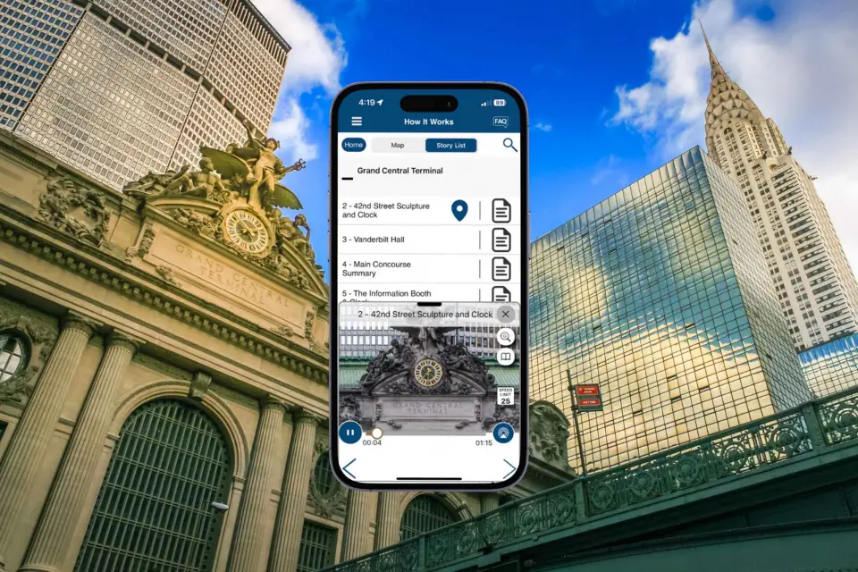 Terminal Grand Central: Recorrido autoguiado a pie