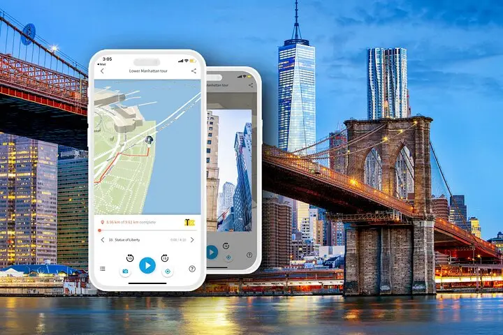 Tour de audio a pie autoguiado por el Bajo Manhattan, Nueva York