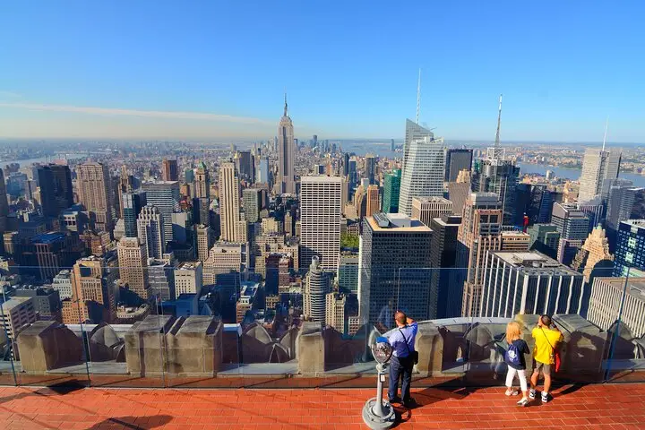Tour por la cima del Rock y Midtown con entrada opcional Empire State