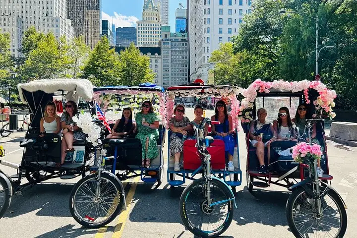 Tour guiado en bicitaxi por el Central Park de Nueva York - 2 horas