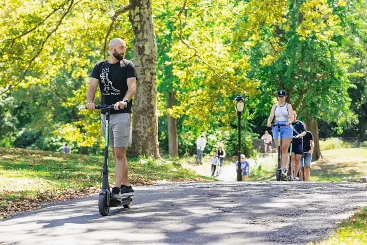 Tour guiado en scooter eléctrico por Central Park