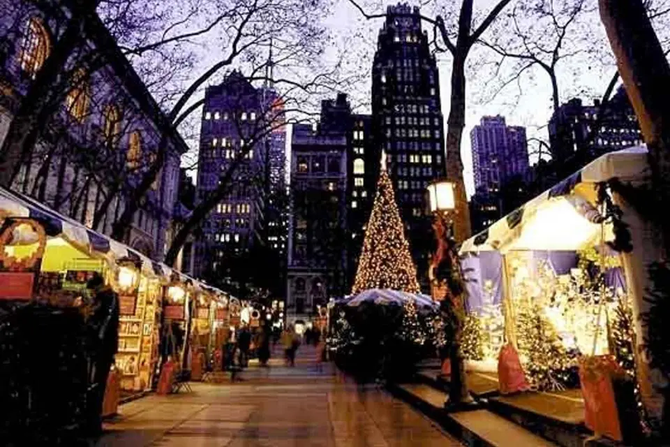 Nueva York: tour de luces y mercados navideños a pie
