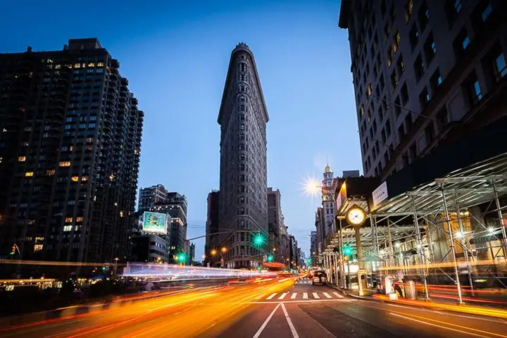 Tour nocturno por la ciudad de Nueva York con guía local privado