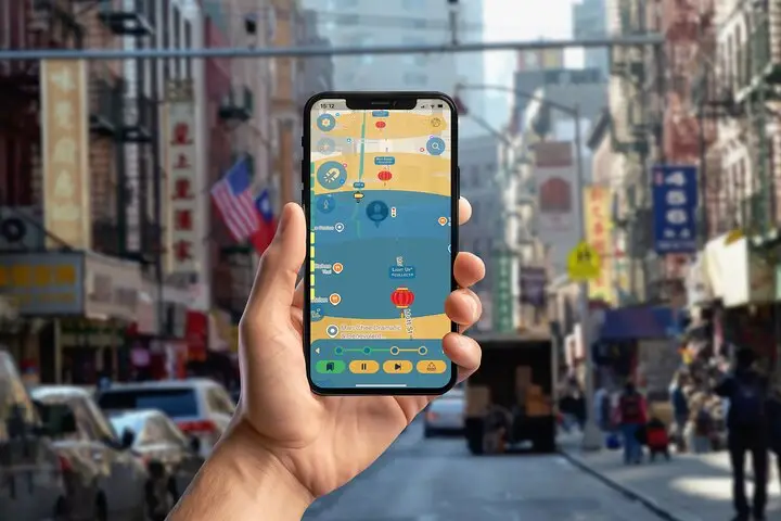 Tour a pie por Chinatown y Little Italy App para smartphones