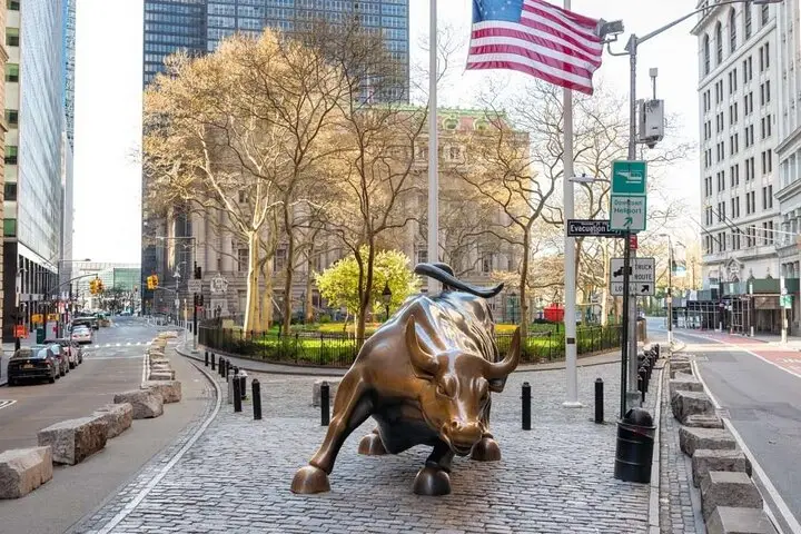 Tour privado autoguiado de Wall Street