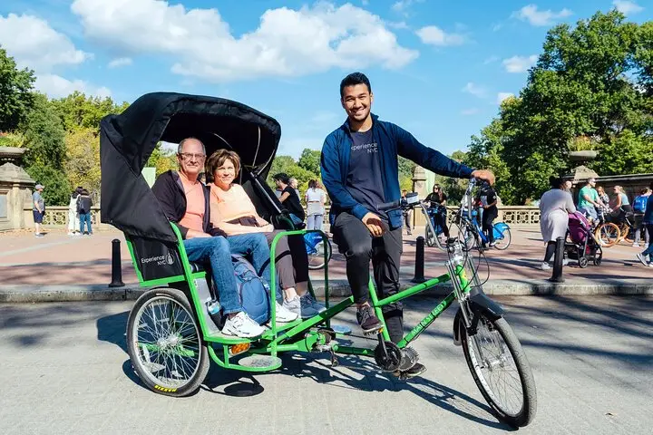 Tour privado en bicitaxi por Central Park