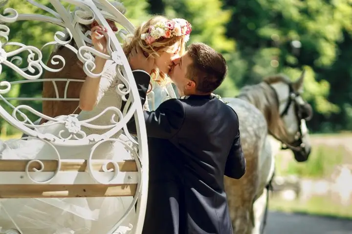 Tour romántico/propuesta en carruaje por Central Park (hasta 4 adultos)