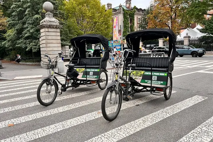 Tours oficiales en bicitaxi por Central Park