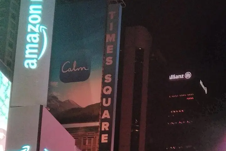Visita guiada a pie nocturna de medio día en Time Square, Nueva York
