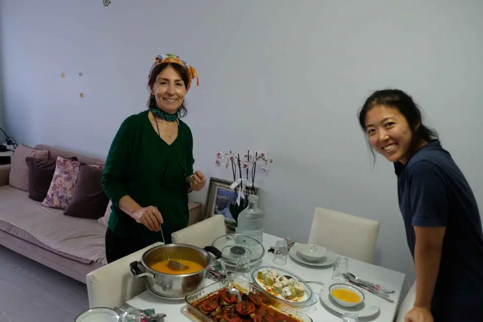 Aprende cocina turca de una madre local