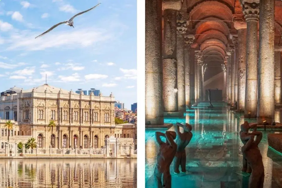Combo Estambul: Palacio de Dolmabahce y Cisterna Basílica