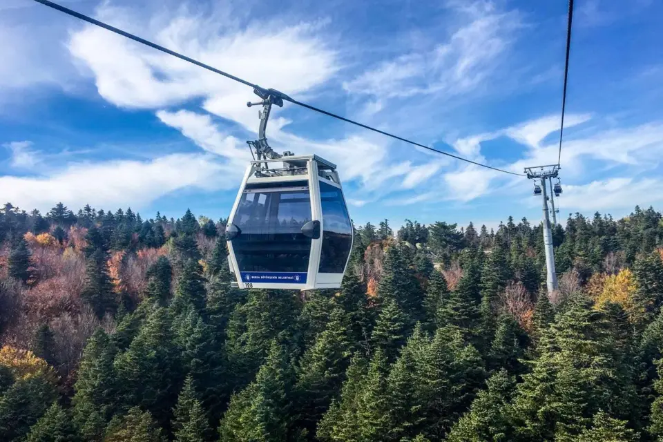 Estambul: excursión de un día a Bursa y Uludag con viaje en teleférico