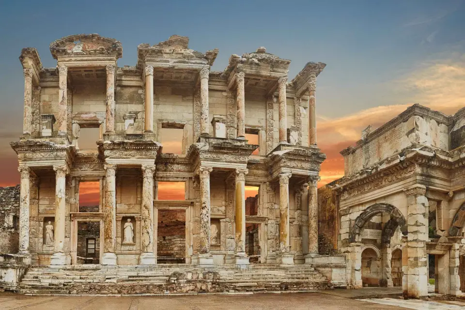 Desde Estambul: Excursión de un día a Éfeso y Pamukkale sin vuelos