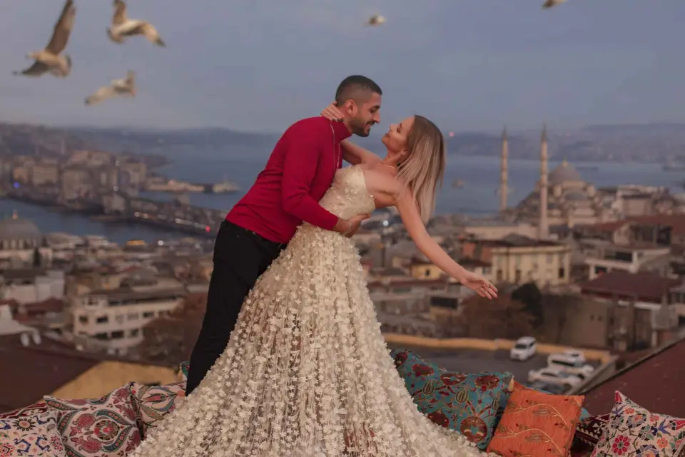Experiencia en la azotea de Estambul: Sesión de fotos privada