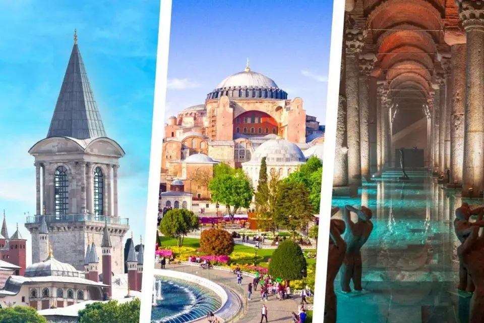 Ticket combinado Palacio Topkapi, Santa Sofía y Cisterna Basílica
