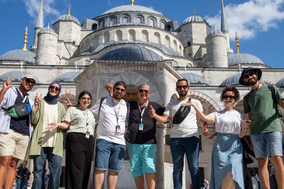 Estambul: Visita a la Mezquita Azul, entrada a la Cisterna de la Basílica y crucero