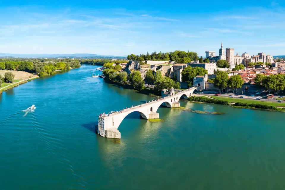 Pont du Gard, Les Baux, Aviñón y Châteauneuf du Pape