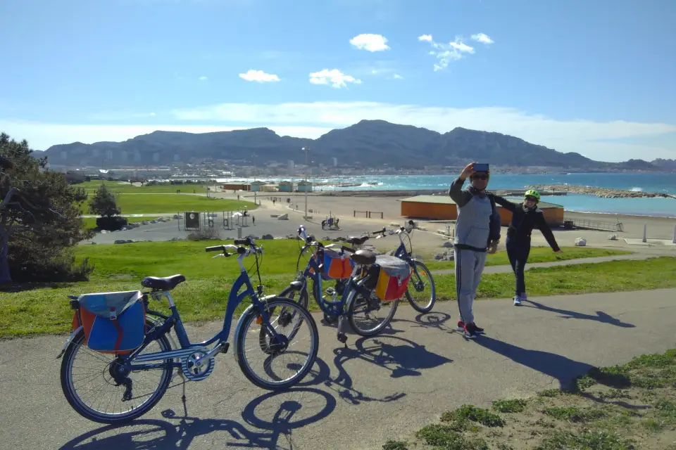 Tour en bicicleta eléctrica al Parque Nacional de Calanques