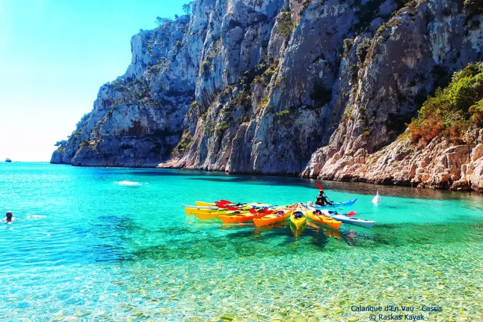 Tour en kayak por el Parque Nacional de Calanques