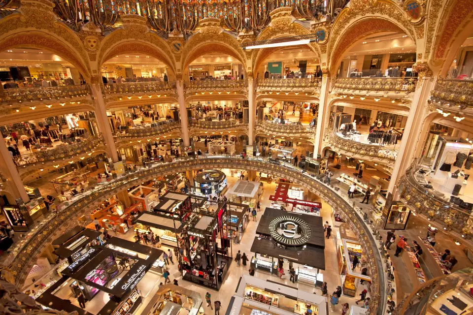 Visita guiada por las Galerías Lafayette