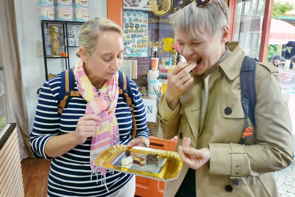 Gand: tour guidato della città con degustazioni di cioccolato