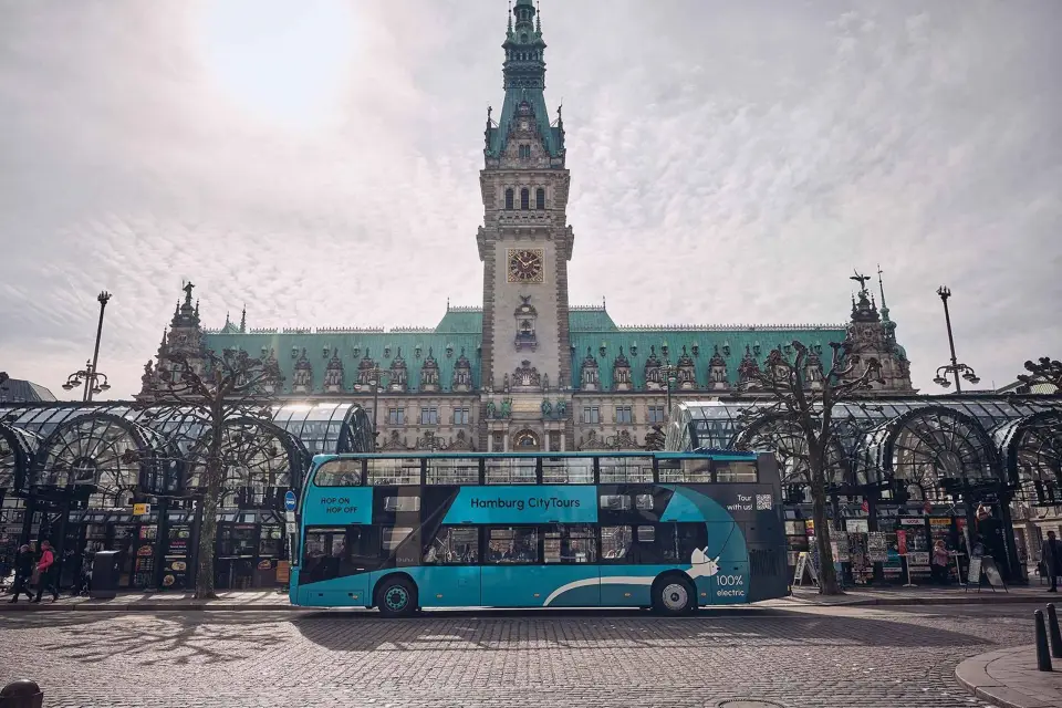 Hamburgo: Línea F Hop-On Hop-Off Bus City Tour
