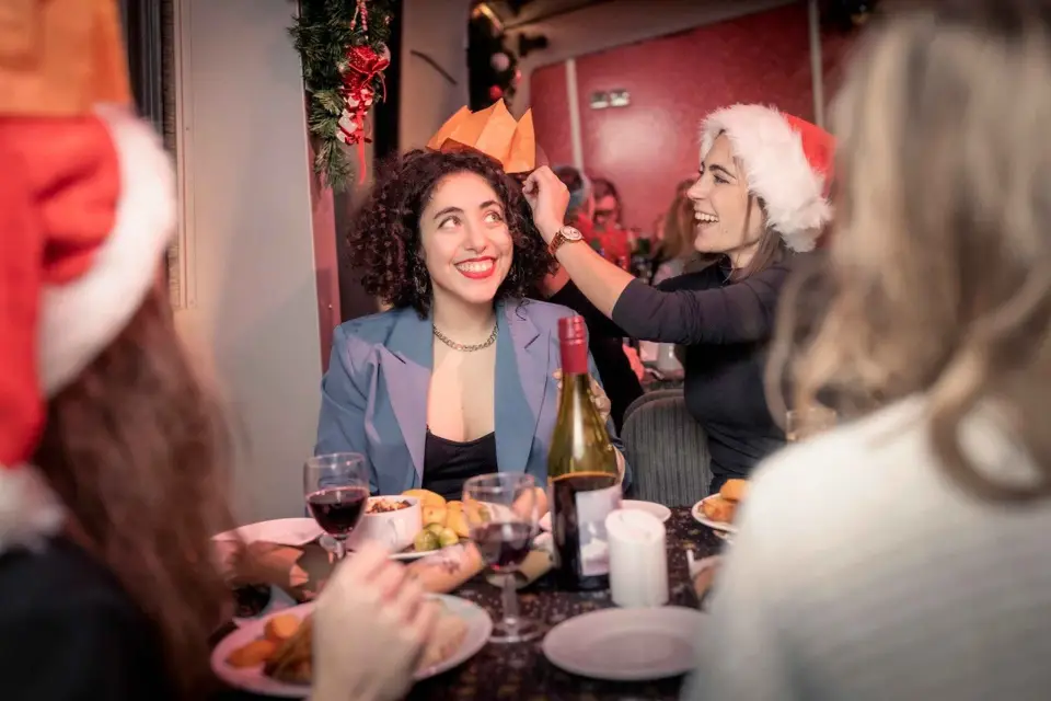 Londres: Cena Crucero de Navidad