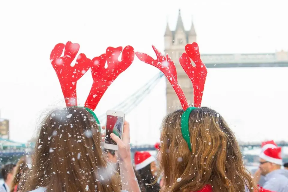Londres: crucero turístico el día de Navidad