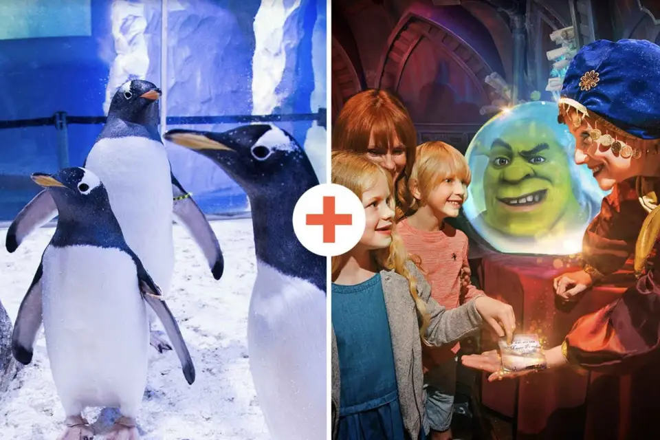 SEA LIFE Londres y La Aventura de DreamWorks Shrek: Billete combinado