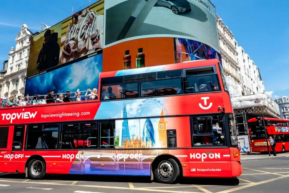 Londres: Pase Hop-On Hop-Off con crucero por el Támesis 24 horas