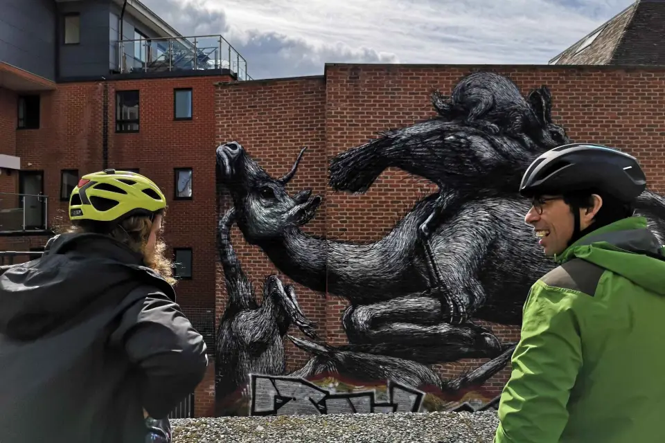 Londres: Recorrido en bici por el arte callejero