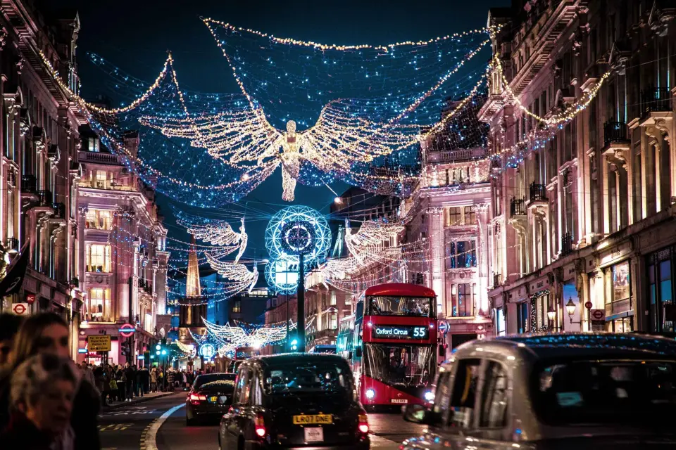 Londres: tour del alumbrado navideño en un autobús de época
