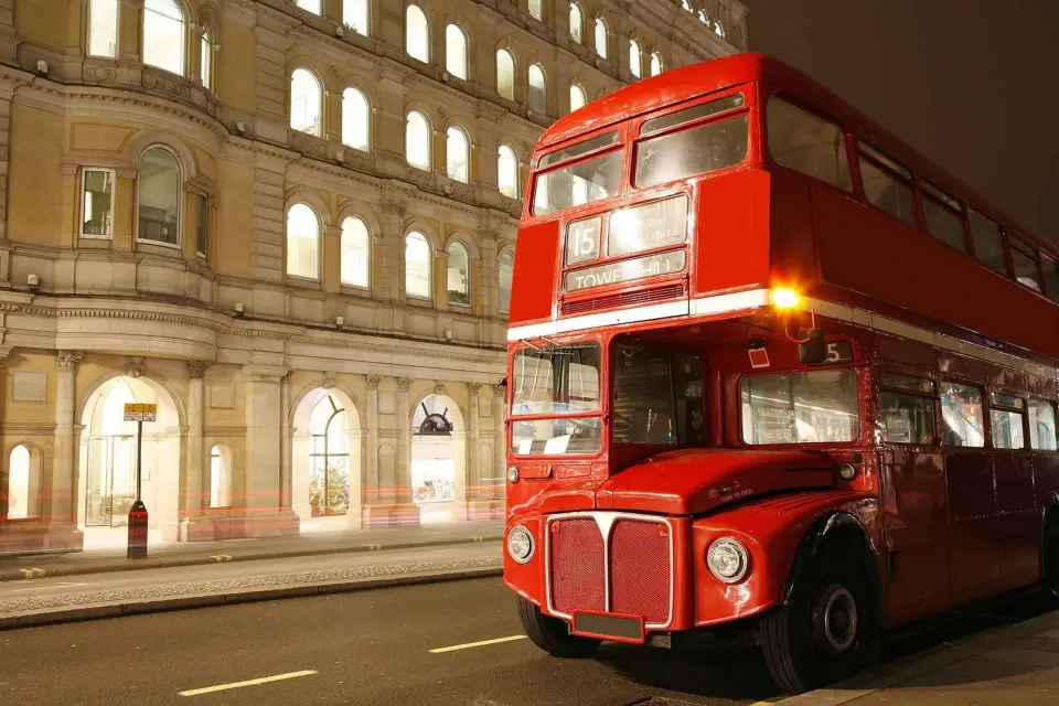 Londres: Tour en autobús de las luces de Navidad