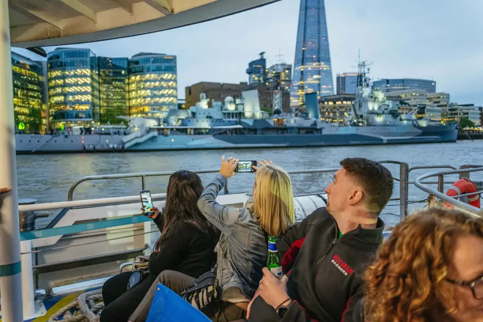 Londres: tour a pie de fantasmas y crucero por el Támesis