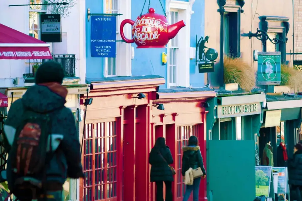 Londres: Tour a pie por Notting Hill con una APP